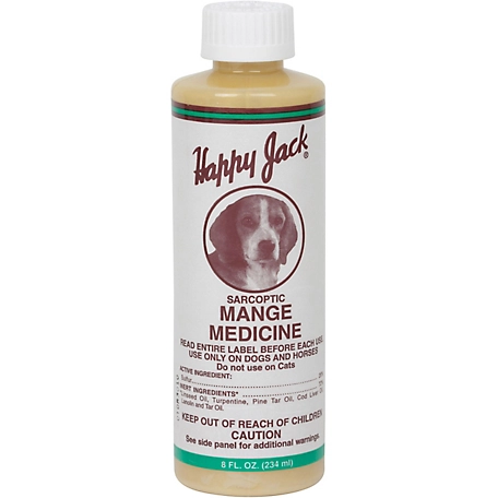 Happy Jack Mange Medicine for Dogs, 8 oz.