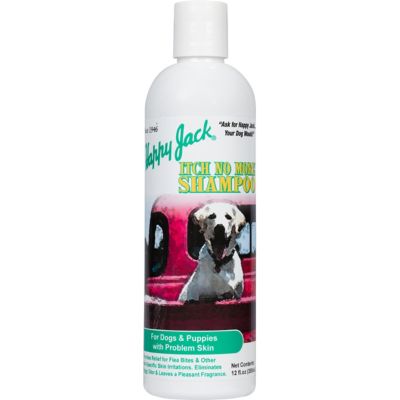 Happy Jack Itch No More Dog Shampoo, Flea Bites, Allergies and Itchy Skin Relief, Stops Itching, Scratching and Gnawing