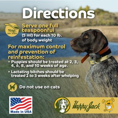 Image showing 6 th Happy Jack Liqui-Vict 2X Liquid Dewormer for Dogs, Removes 2 Types of Roundworms and 2 Types of Hookworms, 2 oz.