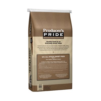 Image showing  12% All-Stock Sweet Pelleted Cattle Feed, 50 lb. Bag