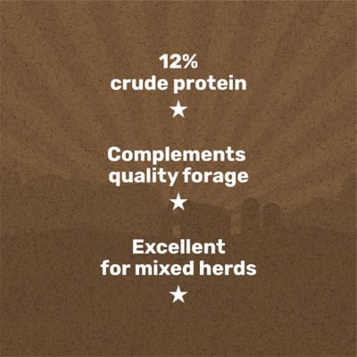 Image showing  12% All-Stock Sweet Pelleted Cattle Feed, 50 lb. Bag