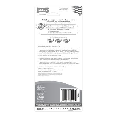 Image showing 9 th Nylabone Power Chew Durable Dog Chew Toy, Giant