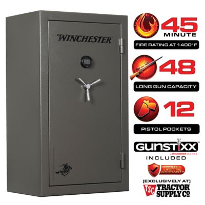 Winchester Safes 48 Gun Safe Slate