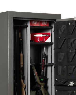 Image showing  48 Long Gun 17.1 cu. ft. Electronic Lock Gun Safe, 45 Min. Fire Rating, GunStiXX Included, Slate