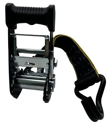 Image showing  2 in. x 25 ft. Commercial-Duty Ratchet Tie-Down Strap, 2500 lb. Load Limit, 7500 lb. Break Strength, S25ABY06-J-ALT