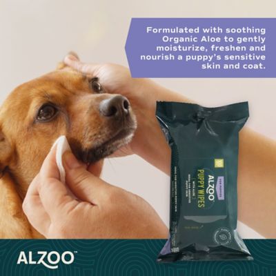 Image showing  Plant-Based Puppy Grooming Wipes