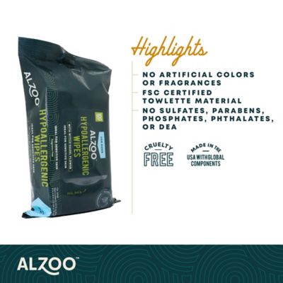 Image showing  Plant Based Hypoallergenic Grooming Wipes