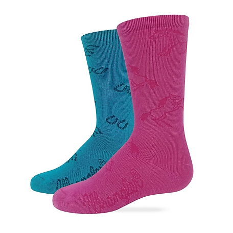 Wrangler Seamless Toe Year Round Wear Boot Sock Made in USA