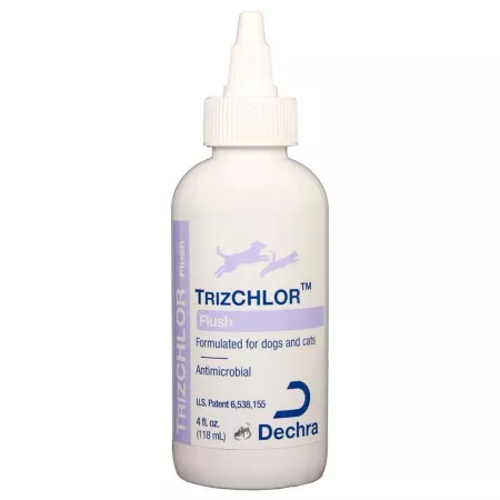 Dechra TrizCHLOR Flush 4 oz. Dog Ear Care