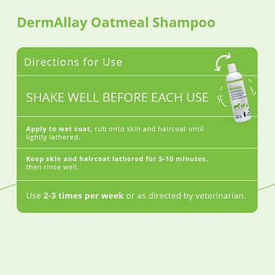 Image showing  DermAllay Oatmeal Pet Shampoo