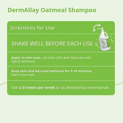 Image showing  DermAllay Oatmeal Pet Shampoo