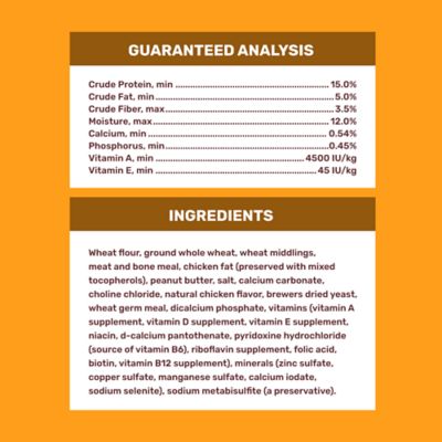 Image showing  Peanut Butter Flavor Dog Biscuit Treats, 4 lb.