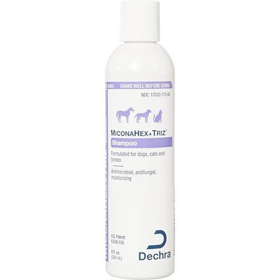 Dechra MiconaHex+Triz Shampoo, 8 oz.