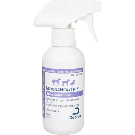 Dechra MiconaHex+Triz Spray Conditioner 8 oz. Dog Shampoos & Conditioners