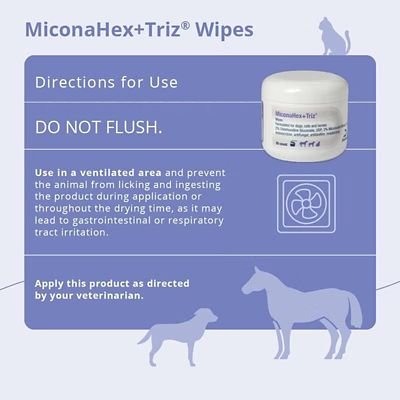 Image showing  Triz Dry Skin Wipes, 50 ct.