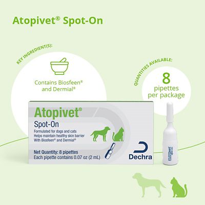 Image showing  Spot-On Ointment for Dogs and Cats, 2 mL, 8 ct.