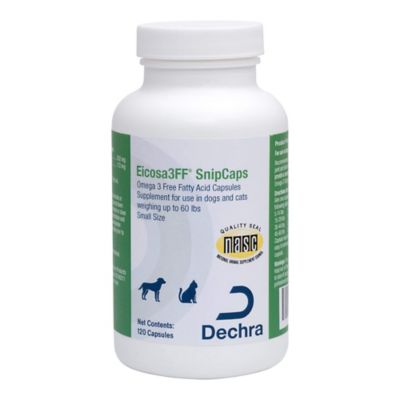Eicosa3FF Nutritional Supplement SnipCaps for Dogs and Cats Up to 60 lb., Small