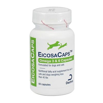 Dechra EicosaCaps Omega 3 & 6 Capsules, Small, 60 ct.