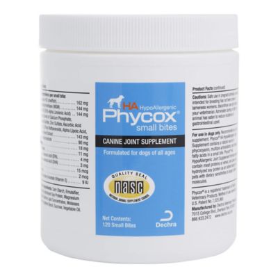 Phycox HA Joint Support Soft Chews for Dogs, 120 ct.