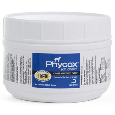 Dechra Phycox Joint Supplement Soft Chews, 60 ct.