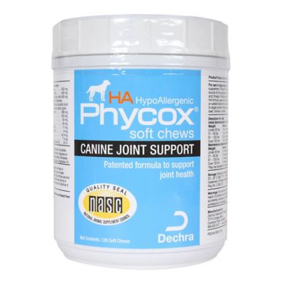 Dechra Phycox HA HypoAllergenic Joint Supplement Soft Chews, 120 ct.