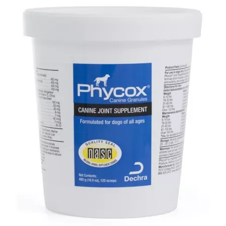 Dechra Phycox Joint Supplement Granules 480 g. Dog Hip & Joint Care