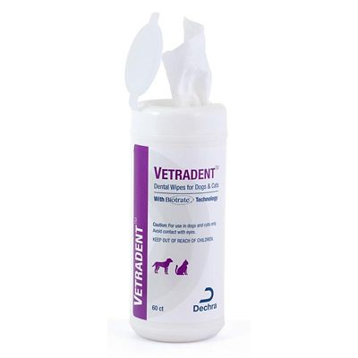Image showing  Dental Pet Wipes, 60 ct.