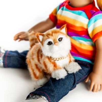 The Queen's Treasures Orange Tabby Kitty Cat Pet for 18 in. Dolls