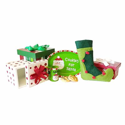 Image showing  Christmas Accessory Play Set for 18 in. Dolls. 11 pc.