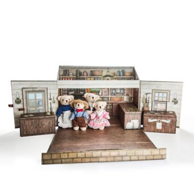 Image showing  My First Little House Oleson's Bear Family and Mercantile Play Set