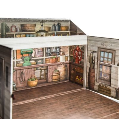 Image showing  My First Little House Oleson's Bear Family and Mercantile Play Set