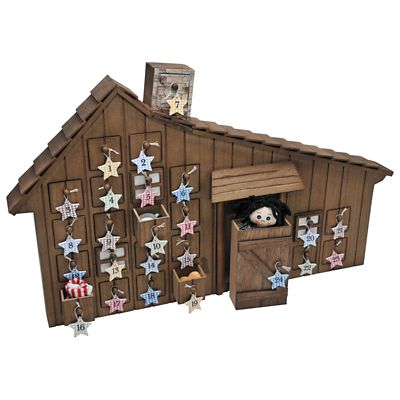 The Queen's Treasures Little House on the Prairie Advent Calendar with 18 in. Doll Accessories