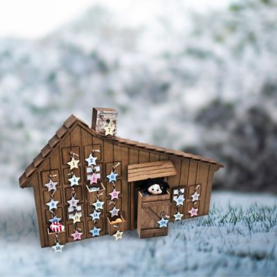 Image showing  Little House on the Prairie Advent Calendar with 18 in. Doll Accessories Set, 9 pc.