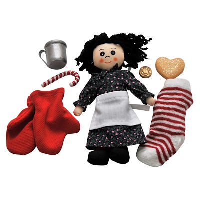 Image showing  Little House on the Prairie Advent Calendar with 18 in. Doll Accessories Set, 9 pc.