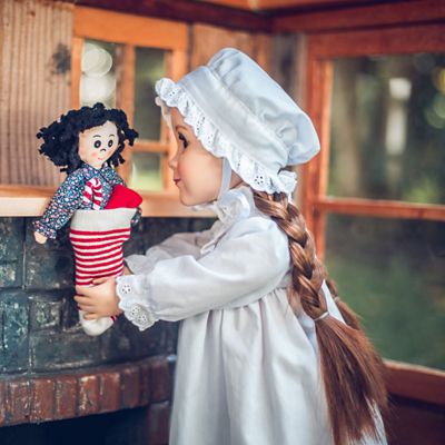 Image showing  18 in. Little House on the Prairie Laura Ingalls Doll and Accessories