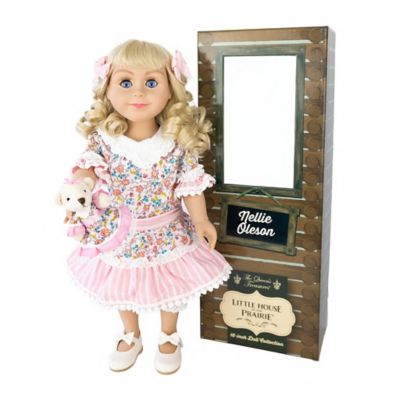 The Queen's Treasures Little House on the Prairie Nellie Oleson 18 in. Doll and Accessories