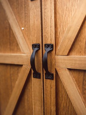 Image showing 9 th The Queen's Treasures Little House on the Prairie Clothes Storage and Accessory Trunk for 18 in. Dolls