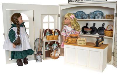 Image showing  Little House on the Prairie Oleson's Mercantile Play Set for 18 in. Dolls