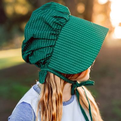 Image showing  Little House on the Prairie Child-Size Apron & Bonnet Set