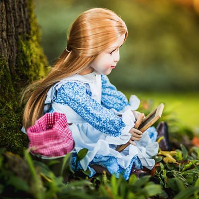 Image showing 5 th The Queen's Treasures Little House on the Prairie School Lunch & Accessory Set for 18 in. Dolls