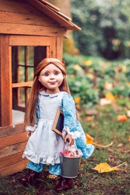 Image showing 7 th The Queen's Treasures Little House on the Prairie School Lunch & Accessory Set for 18 in. Dolls