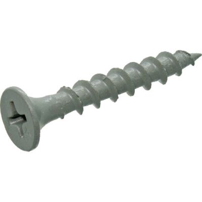 Image showing  1 lb. Primeguard Deck Screw 1-1/4 in. Gray