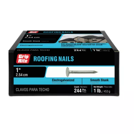 Grip-Rite 1 lb Roofing nail for example 1 in. Specialty Nails