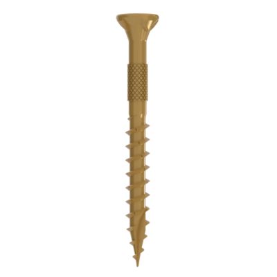 Image showing  2 in. DeckForce Exterior Screws, Tan, 1 lb.