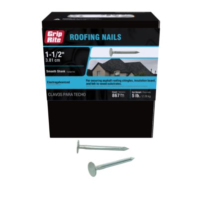 Image showing  5 lb. Roofing Nail Eg 1-1/2 in.