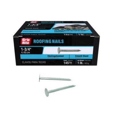 Image showing Grip-Rite 1 lb. Roofing Nail Eg 1-3/4 in.