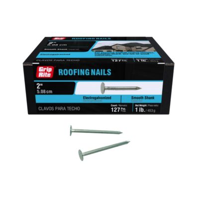 Image showing Grip-Rite Roofing Nail Galvanized 2In 1 lb.