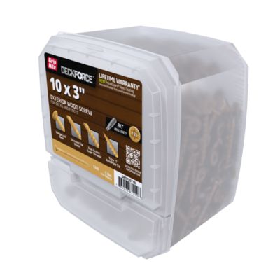 Image showing  3 in. DeckForce Exterior Screws, Tan, 5 lb.