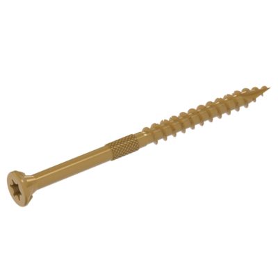 Image showing  3 in. DeckForce Exterior Screws, Tan, 5 lb.