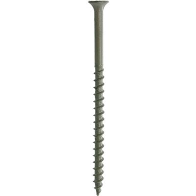 Image showing  1 lb. Primeguard Deck Screw 3-1/2 in. Gray